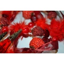 NF ASIAN Dekoratiivne vanik kristallidega Red